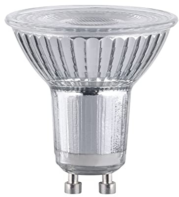 Paulmann 28982 Standard 230V LED Reflektor GU10 4,9W 230V 350lm 50mm Silber Glas 2700K - Warmweiß Leuchtmittel