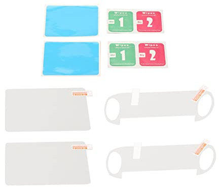 Displayschutzfolie für PS Vita 1000, 9H-Displayschutzfolie aus Gehärtetem Glas auf der Vorderseite und Transparente HD-PET-Displayschutzfolie auf der Rückseite für