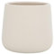 ESTINTENG Style Nordique Simple Coloré - Pot en Céramique Respirant pour Plantes Succulentes et Vertes - Boule Ronde d'Intérieur - Beige - Grande Taille