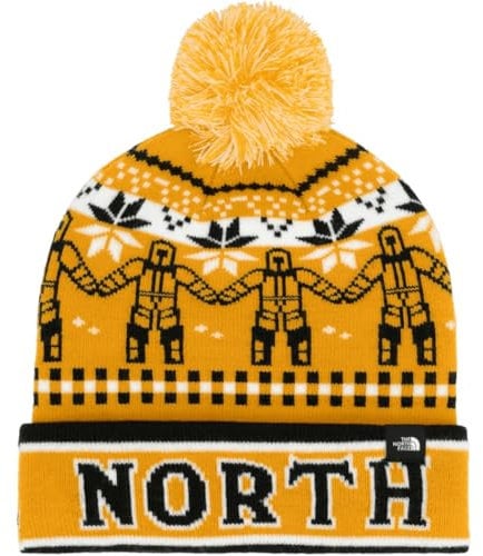 The North Face Kinder Ski Tuke Beanie-Mütze, Summit Gold Him Suit Ja, M