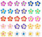 Boutigem 120 Stück Multicolored 3D-Plumeria-Blumenperlen aus Polymer-Ton für Schmuckherstellung