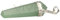 ROCKING GIFTS Colgante biterminado de Cuarzo Verde, Ideal para Reiki, meditación y sanación, Sirve como Amuleto Protector y potenciador de energía - para armonía y Equilibrio - Cristal Natural