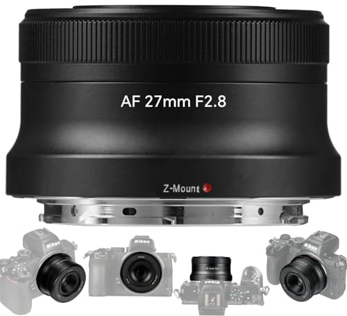 7artisans AF 27mm F2.8 Z-Objektiv Autofokus-Objektiv APS-C Rahmen für Z-Mount-Kameras APS-C-Modell, Z50, ZFC, Z30, Kameraeinstellungen, Z5, Z6, Z7 、Z6II、Z7I、Z9、Z8、ZF