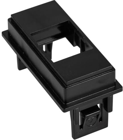 FANTON 23960-B10 Kit 10 adattatori tipo Keystone per placche e supporti BTICINO LIVING NOW colore nero