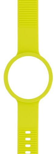 HIP HOP, Collezione Hero.NEXT, Cinturino Smartwatch in Silicone 41 mm per Smartwatch Hero.NEXT, Cassa Rotonda, Pratica Chiusura .DOT in Acciaio