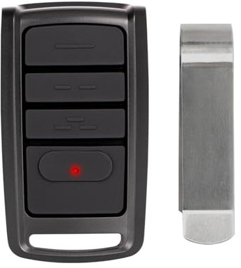 O3T-BX O3T-A 315/390MHZ - Telecomando automatico a doppia frequenza per apertura della porta aerea, per porta aerea CodeDodger/Genie Intellicode, telecomando a 3 pulsanti di sostituzione per