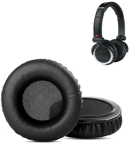 Xone XD-40 Kopfhörer Ersatz Ohrpolster Kompatibel mit Allen und Heath Xone XD-40 XD 40 Kopfhörer(Proteinleder und Memory-Schaum Ersatzpolster)