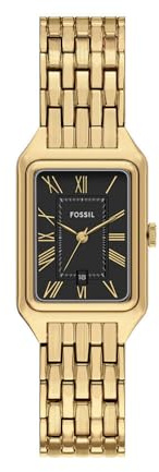 FOSSIL Damen Analog Quarz Uhr mit Edelstahl Armband ES5434