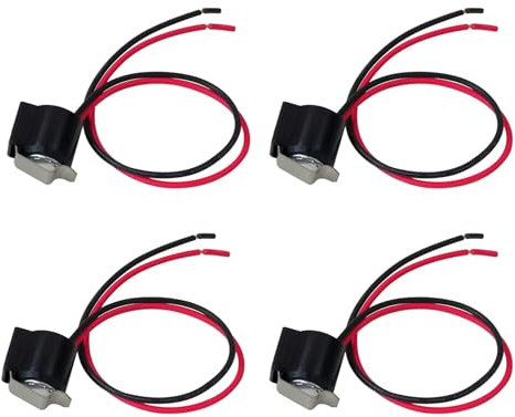 4Pcs Refrigerator Thermostat, Cold Control Thermostat for Whirlpool 3ED25DQXBW01, 3ED25DQXDN00, 3ED25DQXDW00 Refrigerator