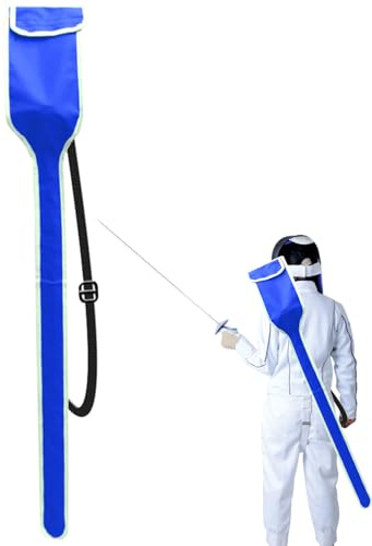 Fechttasche – Wasserdichter Trainingsgerät-Rucksack mit verstellbarem Gurt | Tragbarer Aufbewahrungsbeutel für Zäune für Erwachsene und Kinder, glatte Tragetasche für Maske, Folie, Epi, Säbel