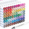 Shuttle Art 88 bunte Alkohol Marker, doppelseitiges Stifte Set mit 1 Nr.0 Marker, Graphic Marker für Kinder & Erwachsene zum Zeichnen, Illustration, Skizzieren