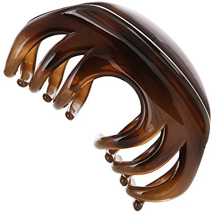 LONEEDY No-slip Grip Large Crystal Plastic Octopus Jaw Clips Hair Claw Banana Clips for Women