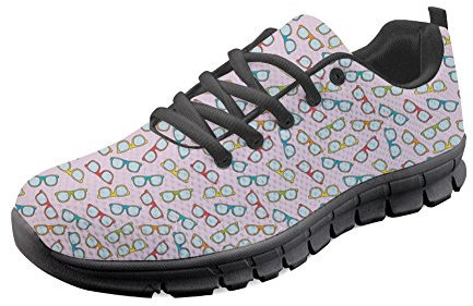 HUGS IDEA Y-HK01AQ-B, Damen Laufschuhe, Pink - Eyeglasses 3 - Größe: 38