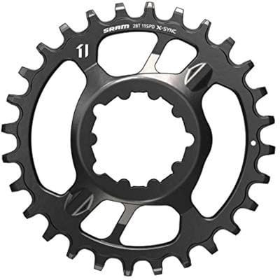 Sram Unisex – Erwachsene X-Sync2 Eagle Fahrradkettenblatt, schwarz, 32
