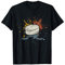 Eishockey Team Retro Ice Hockey Puck Eishockeyspieler T-Shirt