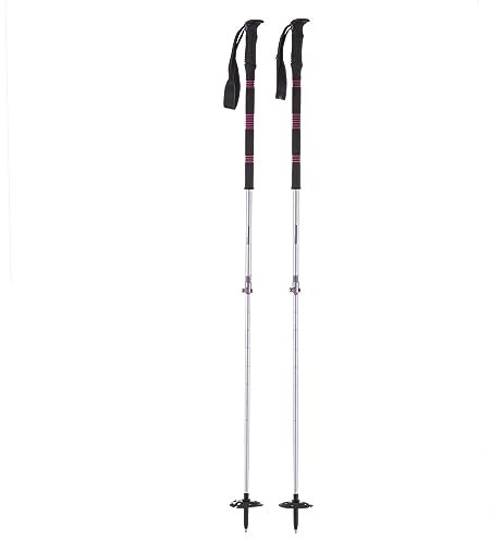 Komperdell Contour Titanal II Foam Compact Länge: verstellbar von 105cm bis 130 cm Farbe: schwarz/rosa/Silber