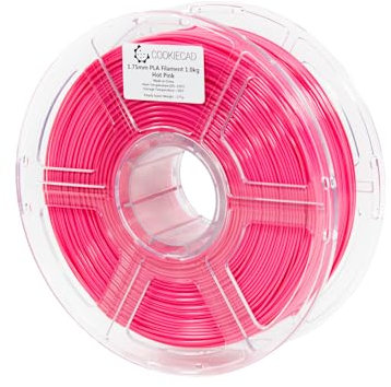 Cookiecad Hot Pink PLA - Filamento per stampante 3D, 1,75 mm, 1 kg