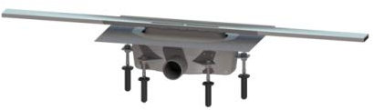 KESSEL Duschrinne Linearis Infinity 90 L: 900 mm, DN 50, Edelstahl gebürstet 45200.09