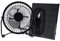 Solar Panel Powered Mini Portable Fan, Outdoor Cooling System for Home, Chicken House, RV, Car, Gazebo Ventilation