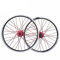 Felgen Faltbarer Radsatz 20 Zoll BMX Fahrradfelge Double Layer Alufelge Scheiben- / V-Bremse QR 7-10 Geschwindigkeit 32H (Color : Black)