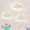 Wolke Wandlampe MäDchen Junge Cartoon Schlafzimmer Nachttischlampe Dekorative Wandlampe Kreative PersöNlichkeit Kunst Kinderzimmer Lampe Zweifarbiges Licht