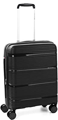 RONCATO R-LITE trolley cabina 55 cm, espansibile, con sistema di chiusura TSA - nero