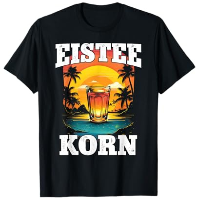 Eistee Korn I Ei-Ko Eiko I Saufen I Lustige Mallorca Party T-Shirt