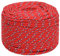 LAPOOH Bootsseil Rot 10 mm 100 m Polypropylen, Ankerleine, Boot Fenderleine, Festmacherleine, Tauwerk, Kletterseil, Wurfleine, Schaukelseile, Schwimmleine