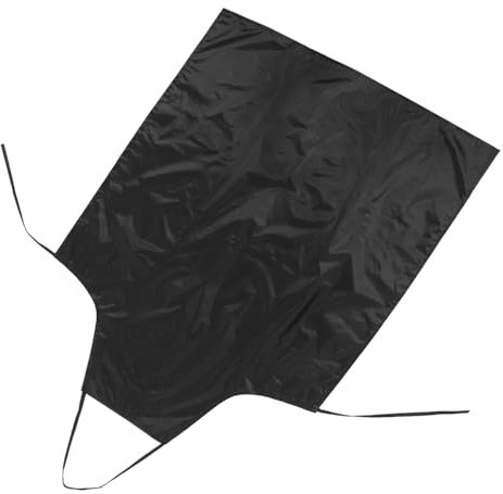 MUCKLILY Waterproof Kitchen Apron for Adults Large Black Cooking Apron Oil and Stain Resistant with Sleeves for Cleaning and Work Tasks