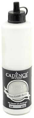 Cadence Pintura Acrílica Multisuperficie Hybrid Blanco Puro 500ml Ref. H002