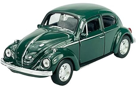 Welly VW Volkswagen Beetle Käfer Grün 1/34-1/39 Metall Modell Auto Die Cast Neu im Kasten