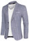 PJ PAUL JONES Herren Sakko Sportlich Business Anzugjacke Slim Fit Freizeit Modern Blazer mit 2 Knöpfe (Graublau, XL)