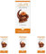 Lindt Tablette Chocolat au Lait cœur caramel, 150g (Lot de 4)
