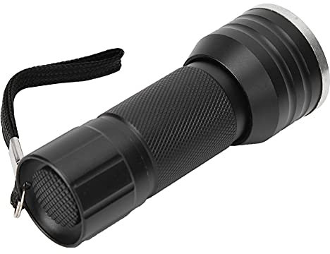 ZJchao Luce UV per Resina, Torcia UV Riparazione Telefoni Cellulari Torcia LED Torcia a Luce Nera con 21 Perline Lampada UV Colla UV Che Polimerizza Luce Ultravioletta per attività