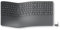 Soueto Ergonomic Wireless Keyboard with Wrist Rest, 2.4GHz Full Size Split Ergo Computer Keyboard with Wave Keys, Comfortable Natural Typing, Compatible with Windows
