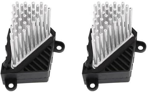 ASJFGTEH 64116923204 64116929486 64118385549 2X Heizgebläsemotorwiderstand/Passend for BMW E46 E39 X5 X3 1997-2006