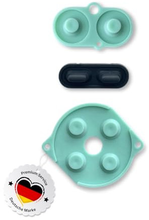 Buttons Tasten Knöpfe Ersatz Pad für GameBoy Color - Gummi Silikon Pads Ersatzteile GBC Steuerung Ersatzknöpfe Bedienknöpfe Ersatzbuttons (Standard)