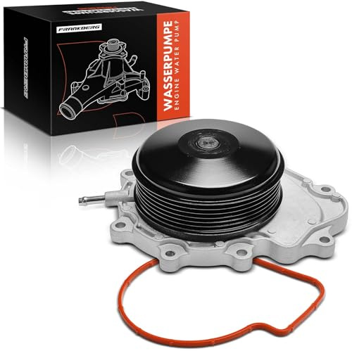 Frankberg Water Pump Diesel with Gasket Compatible with Vito | Compatible with C-Class CLS E-Class GLE Marco Polo Camper M-Class S-Class SLC SLK Replace# 6512000300