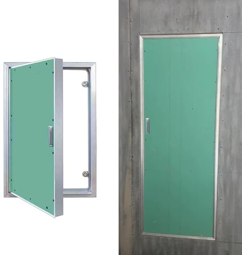 Vibeo Revisionsklappe Flächenbündige Dachbodentür, Gipskarton-Revisionsklappe für Trockenbauwände, Überstreichbare Sanitär-Revisionsklappe, Wartungsklappe für Elektroinstallationen(12x16in/30x40cm)