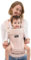 Momcozy Babytrage mit Hüftkissen, 2-in-1 Verstellbare & Abnehmbare Babytrage bis 20kg, Atmungsaktive Tragehilfe mit Lendenstütze für Eltern, Für Neugeborene & Kleinkinder, Rosa