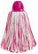 MAYA Fregona Light Pro. Limpieza Eficiente y Duradera para Superficies Lisas. 100 % Microfibra. Super Absorbente y Escurrefacil. Rosca Universal. Pack de 1 Fregona (Rosa)