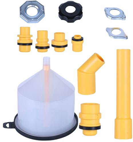 Kit De Embudo Para Purgar Radiador,Kit De Embudo Antiderrames Para Líquido Refrigerante - Suministros Para De Refrigeración De Vehículo Y Taller Mantenimiento