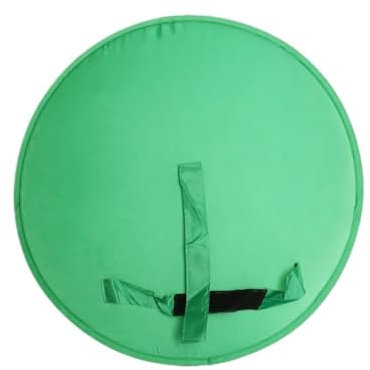 Fondo Fotografia De Pantalla Verde Silla de estudio de fotografía 2 en 1, respaldo de una sola cara, telón de fondo, tela, pantalla verde y azul Para Grabar VíDeo FotografíA Y TelevisióN(75cm)