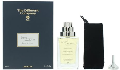 The Different Company Santo Incenso - Unisex Eau De Parfum, 100 ml Glass Bottle - Refillable