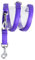 Koch U4402513 Nylon-Leine UNI 3fach verstellbar gepolstert, L, flieder