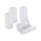 AA to C Battery Converter, 4Pcs/Pack AA to Size C Battery Adapters Holder Switcher Converter Cases Box