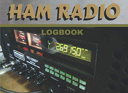 HAM radio logbook: Amateur Radio Operator Logbook - Contains 101 pre-folded pages for a 8.25 X 6 inch format - Designed for keeping track of your ... amateur radio organisation - QSL directory.