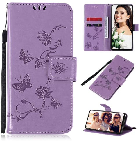 FCHUI for Samsung S9 Case, for Samsung Galaxy S9 Case Women Men Card Slots Magnetic Closure Kickstand Full Protection Premium Leather Flip Wallet Phone Case Cover