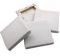 Lot de 4 mini toiles vierges encadrées 7 x 7 cm 100 % coton pour peinture acrylique à l'huile ou à l'eau