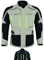 Texpeed Chaqueta moto hombre 4 estaciones con protecciones - Impermeable de motociclista con armadura CE (EN 1621-1) - Verano/invierno Gris/Blanco - XL